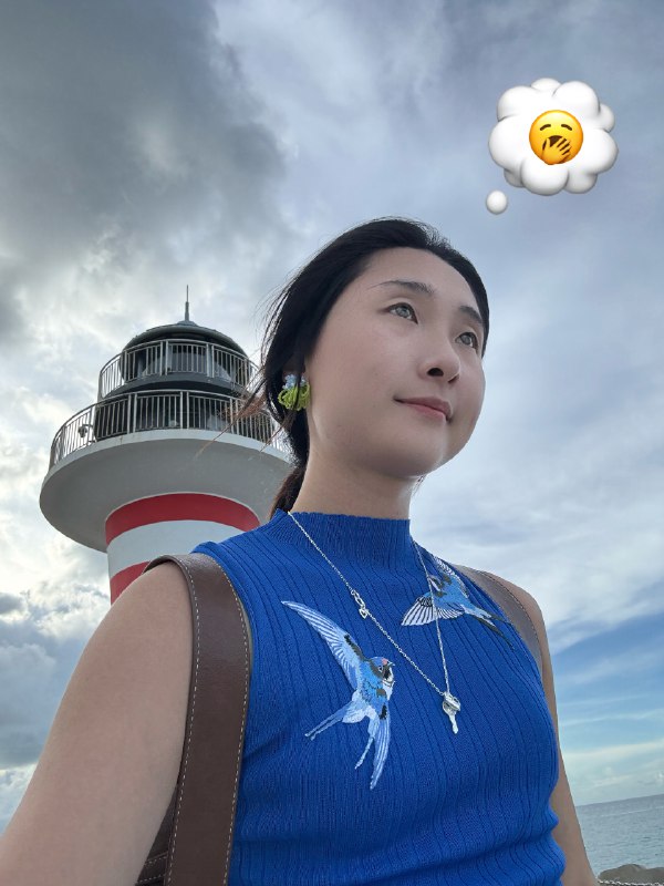 大海来过了，实锤的是，相比较绿色的山林，我对海的态度一般，没有向往也说不上喜欢大海很广阔，当我双脚插在细软的沙滩上，望着海浪拍打的时候，那一股力量令我出神的同时，带着害怕一个浪就能让我不受控制地踉跄，险些摔倒，被卷进海里该是有多无助我当然也非常羡慕在海上驰骋开摩托车、游艇的人，他们是会感觉自己征服了大海吗？我从路人的视角看，他们就是海面上的蚂蚁，极其脆弱人到底想从大海身上获取什么呢？又为什么向往呢？还是思考＂海的另一边，是什么？＂大海赐予了人们黝黑的皮肤，温润的性格，听不懂的普通话，以及时不时会闻到不知名的某条路飘出腐烂的腥臭