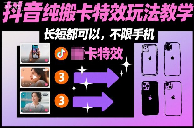 课程介绍：某社群更新的卡特效玩法，有需要自己测试感兴趣的可以下载学习，本项目仅供会员下载学习，严禁外传  此处内容已隐藏，请付费后查看