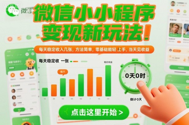 项目揭秘，项目介绍：一直以来很多人都问我有没有简单一点的副业项目，最好没有时间限制，有空闲时间就能个零花钱的