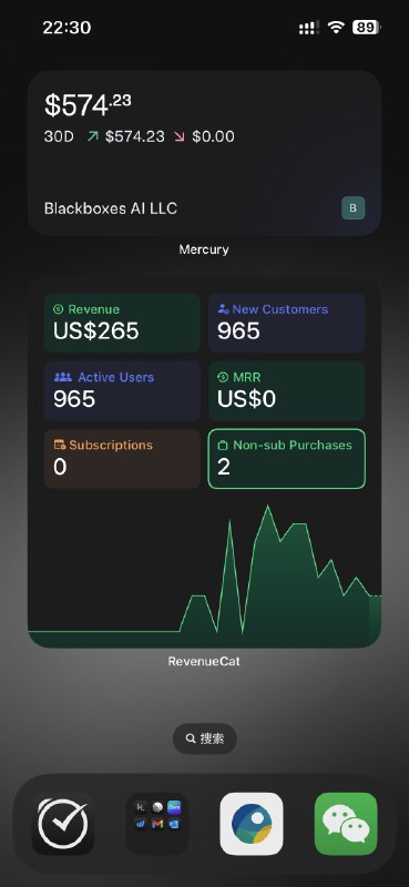 裸辞第一个月，从零开发了两款产品，加上点其他渠道的收入