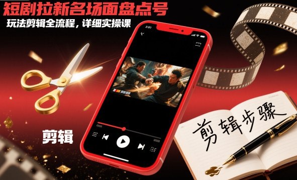课程介绍：最近很火的短剧盘点玩法，今天给大家讲的是剪辑课，可以配合昨天发的文案课，看完就可以直接操作了！感兴趣的可以下载学习，本项目仅供会员下载学习，严禁外传  此处内容已隐藏，请付费后查看