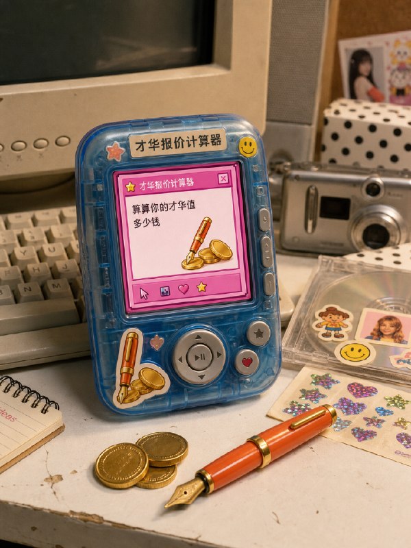 做了一个小工具，今天刚上架：叫「才华报价计算器」
