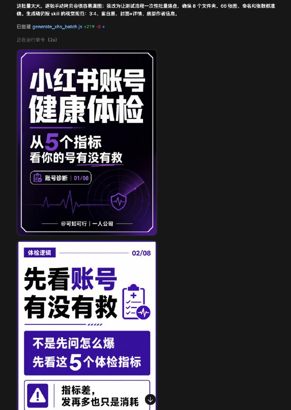 花了2小时，制作了31篇小红书图文笔记